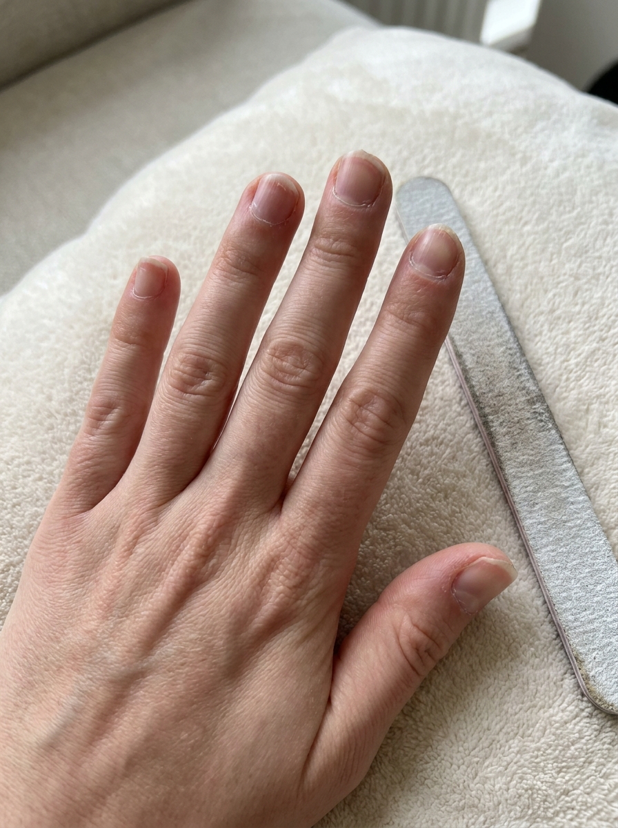 Eine einheitliche Nagellänge festlegen als Clean Nails Anleitung Schritt 2